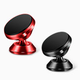 Universal Car Suction Cup Mount Magnetic Cell Phone Holder Stand M28 Black